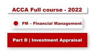 ACCA F9 - Investment Appraisal | @financeskul