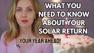 Your SOLAR RETURN Chart Explained: How To Read YOUR Year Ahead | Hannah’s Elsewhere