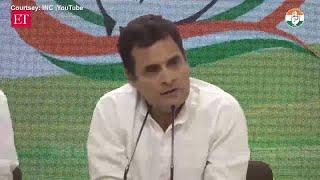 Watch: Rahul Gandhi Press Conference  as campaign ends for Lok Sabha Polls 2019