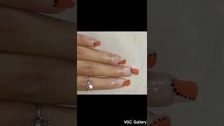 Easy and quick nailart#nailart #naildesign #nailartwithouttools #shorts