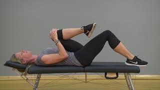 Knee to chest stretching