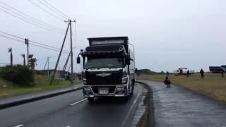 孤愁丸船団 ２０１６ チバラギ・ブギとダンプ隊　（ラッパあり）　入場シーン