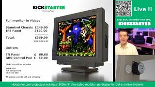 Checkmate Retro Monitor - Quick Introduction - Link in description