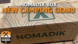 Nomadik Subscription Box New Camping Gear!