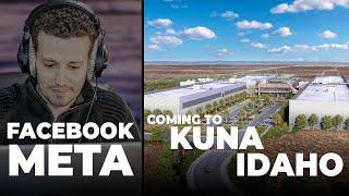 Facebook Meta to build new $800 million data center in Kuna Idaho