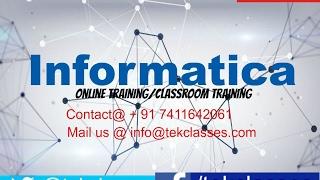 Datawarehouse training ,Informatica Online Training Tutorials | Informatica Training Videos