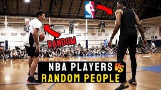 NBA Players vs Normal People Mix