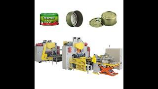 2-Piece DRD Tin Can Making Machine Production line