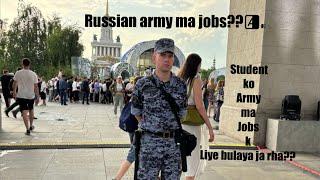 Kia Russia International Students ko Russian Army ma bajh rha hai??