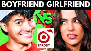 BOYFRIEND VS GIRLFRIEND | TARGET CHRISTMAS GIFT SWAP