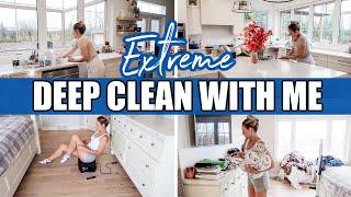 *NEW* EXTREME DEEP CLEAN WITH ME  | CLEANING MOTIVATION 2024| Amanda's Daily Home