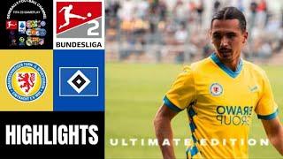 Eintracht Braunschweig vs Hamburger SV Spieltag 12. Bundesliga 2 Highlights