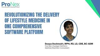 Revolutionizing the Delivery of Lifestyle Medicine in One Comprehensive Software Platform