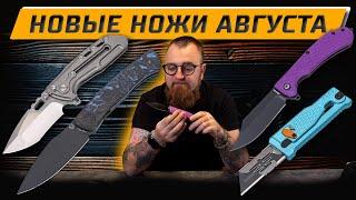 Обзор ножей: НОВИНКИ АВГУСТА! Гравитационный нож, монстр Т1000, темный Фродо, EDC-боуи и другие