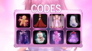 ALL CODES IN NEW YEARS UPDATE  | DRESS TO IMPRESS