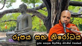 රූපය සහ නිරෝධය |#438බණවර|#REVHASALAKSEELAWIMALATHERO |2025.03.08