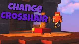 How to change crosshair  EASY on any texture pack! (FOR FREE)