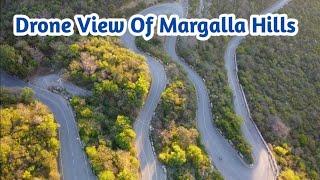 Drone View of Roads of Margalla Hills With dji mini2