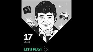 Magnus Carlsen (Age 17) vs GM Huschenbeth | Play Magnus App