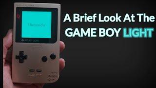 A Brief Look At The Game Boy Light W/Screen Comparisons