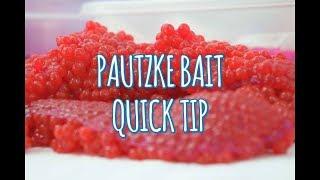 FHN  Pautzke Bait Quick Tip (How To Deal With Oozing Eggs)