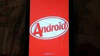 Nexus 7 (Tegra 3) Android 4.4 KitKat [First Look!]