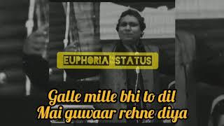 Galli ke mod se awaaz dekr laut aaye//shakeel azmi best shayari(euphoria status)