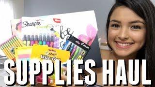 SCHOOL SUPPLIES HAUL 2017 | COLLEGE EDITION