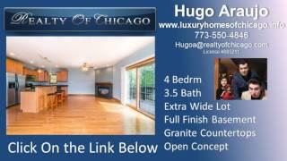 4 bedroom 3.5 bathroom homes for sale in Berwyn Il  with extra wide lot