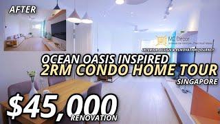 2 Bedroom Condo Renovation in Singapore | Modern Minimalist Scandinavian | M2 Decor