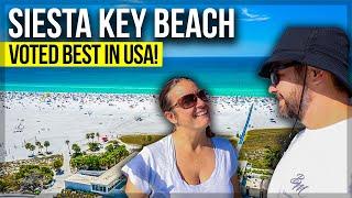 Siesta Key Beach, Florida // Voted BEST BEACH in USA but is it open? ️