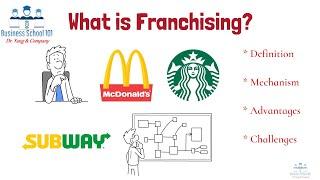 What is Franchising? | From A Business Professor