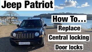 Jeep Patriot / Compass Door Lock Replacement - Central Locking