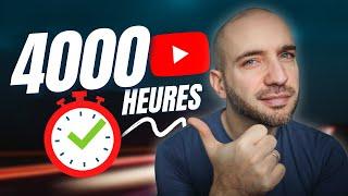 Monétisation Youtube | Atteindre les 4000 heures de visionnage rapidement