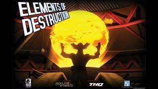 Elements of Destruction (Complete Walkthrough) Gold Medal on Every Stage [HD]