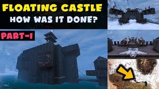 Big Castle Floating on Water, for PVP and PURGE! - EVERYTHING'S HERE! | HOW WAS IT DONE? | PART-1