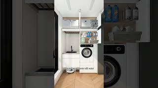 Transform Your Home with a Stylish & Practical Washing Space!