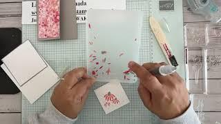 Stamping A-Z Episode 194 - Emboss resist and spring corners bundle