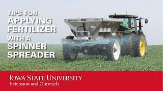 Tips for Applying Fertilizer with a Spinner Spreader