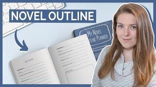 My Novel Outline Planner Flip-Through - The Ultimate Series Bible for Writers