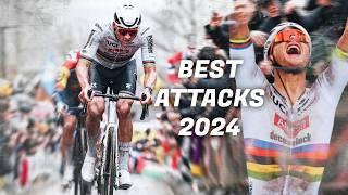 Best Cycling Attacks 2024 I TOP 10