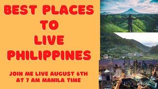 Where to live in the Philippines - Best places for single, married, city, province