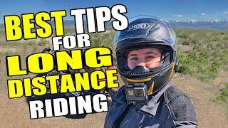 5 Tips for Long Distance Motorcycle Riding