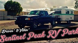 Sentinel Peak RV Park - Review by Drivin' & Vibin' - Tucson, Arizona