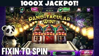 I WON A 1000X JACKPOT on PANDA STRIKE!!  Luckyland Slots