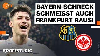 1. FC Saarbrücken – Eintracht Frankfurt | DFB-Pokal 2023/24, Achtelfinale | sportstudio