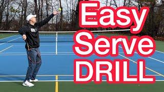 Double Your Serve CONSISTENCY With This Easy Hack (Tennis Drill Explained)