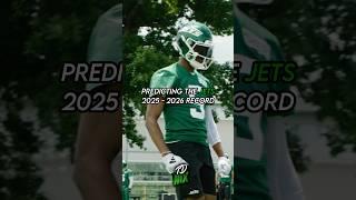 Predicting The Jets 2025 - 2026 Record #shorts