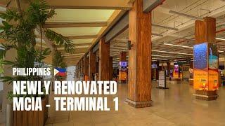  [4K] The New Look of Mactan-Cebu International Airport – TERMINAL 1 | Walking Tour | Philippines