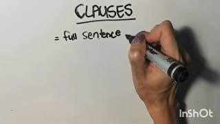 Clauses and Conjunctions: how conjunctions determine types of clauses